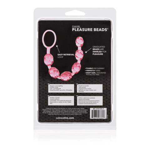 Swirl Pleasure Beads - Blue Beads