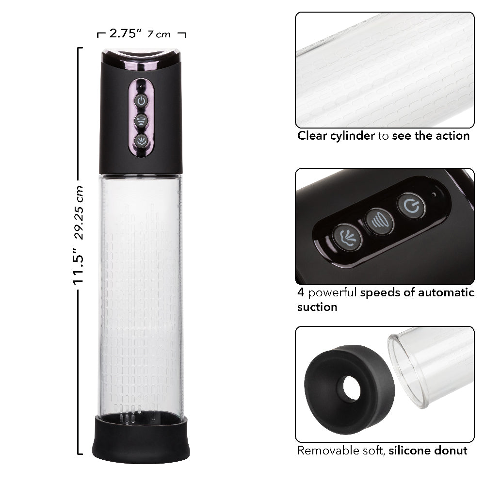 Peak Rechargeable Penis Pump with Powerful Automatic Suction PUMPS Male Electric