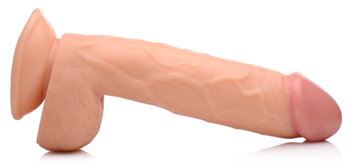 Pop Pecker 8.25 Inch Realistic Dildo With Suction Base Light > Dildos > Realistic Dildos