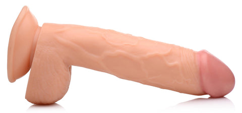 Pop Pecker 8.25 Inch Realistic Dildo With Suction Base Light Dongs Realistic