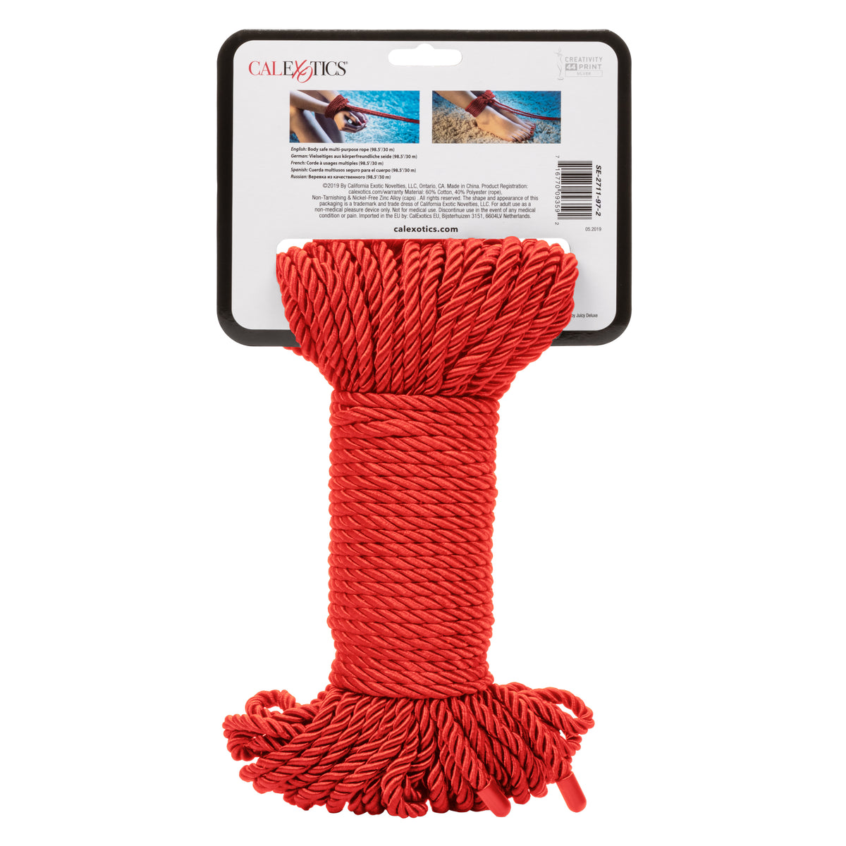 Scandal Red Rope (30 Meters) – Shibari Bondage Rope > Bondage Gear > Rope
