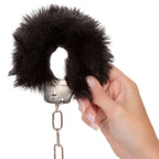 Ultra Fluffy Black Furry Bondage Cuffs > Bondage Gear > Handcuffs