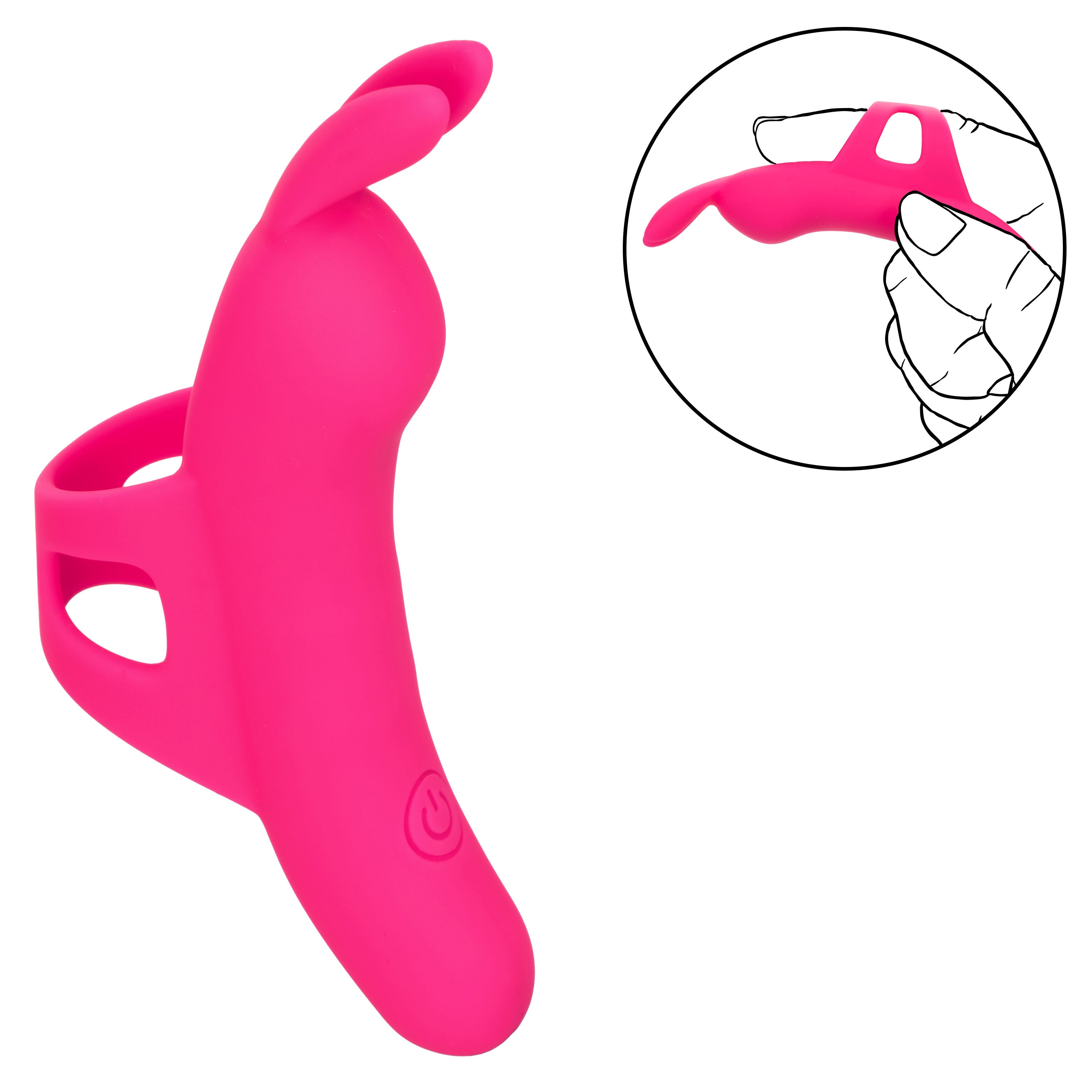 Neon Vibes The Flirty Vibe – Finger Teaser > Vibrators > Finger Vibrators