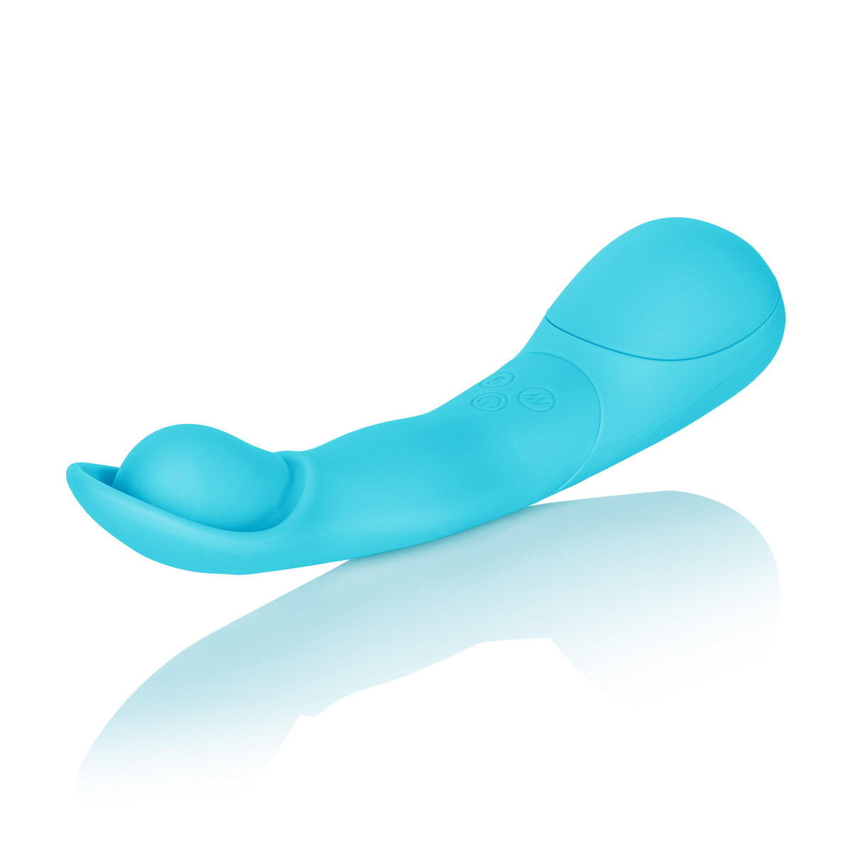 Impress Scoop Blue Silicone Wand Massager with 12 Functions Blue Vibrators