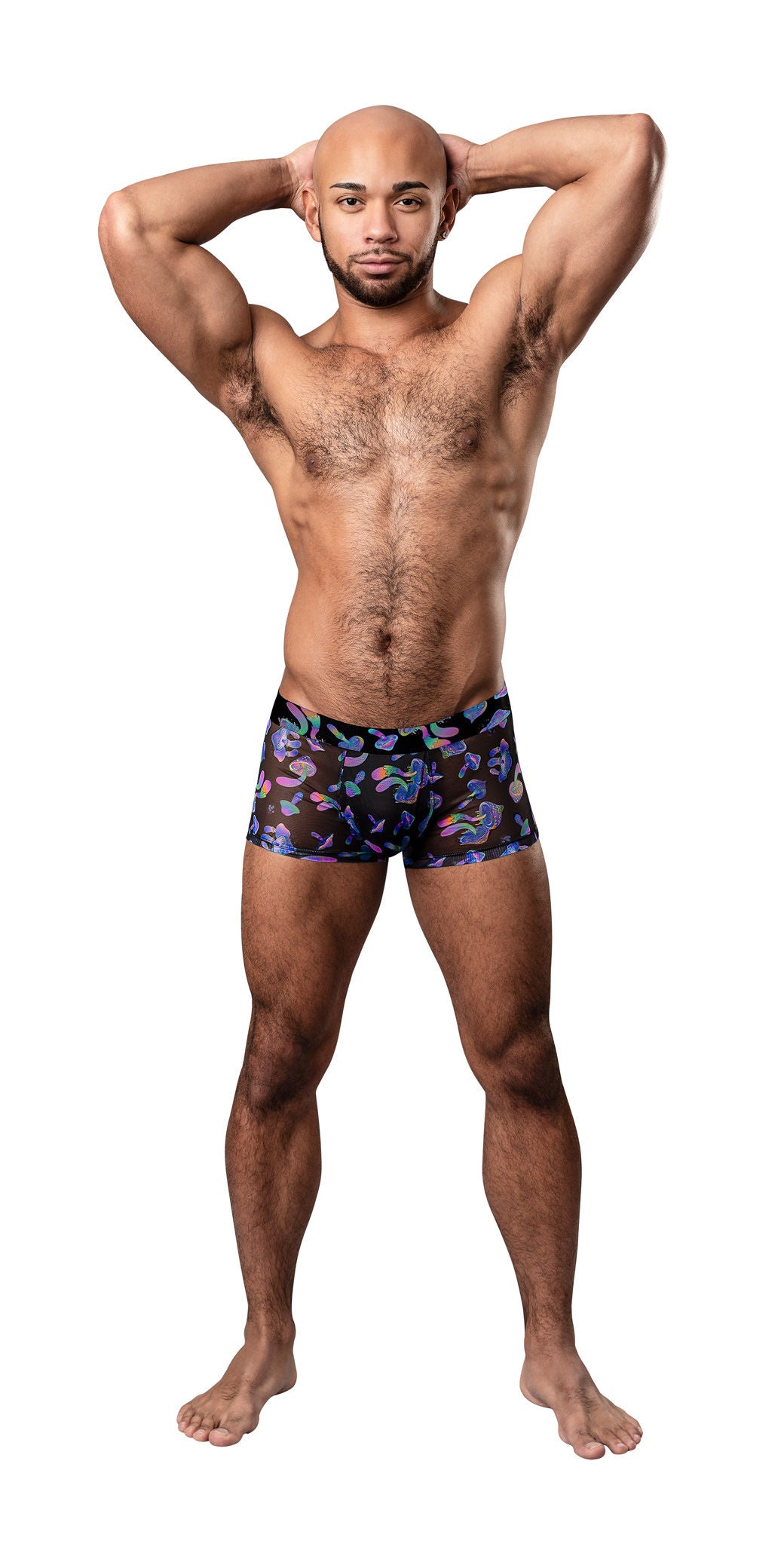 Male Power Hazy Dayz X-Large Pot Leaf Pouch Boxer Shorts Mens Trunks