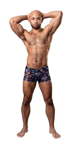 Male Power Hazy Dayz X-Large Pot Leaf Pouch Boxer Shorts Mens Trunks