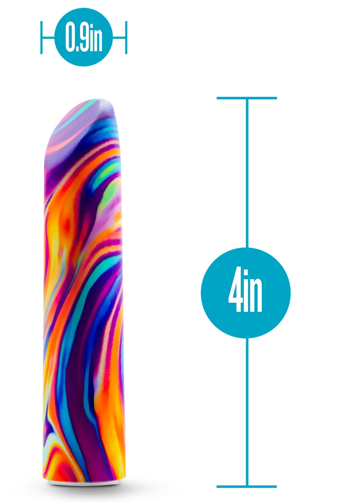Limited Addiction Psyche Power Vibe Rainbow Wireless Vibrator Default Title BULLETS