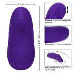 Envy™ Handheld Rolling Ball Massager Purple Silicone Waterproof with 3 Speeds and 7 Functions, > Vibrators > Finger Vibrators