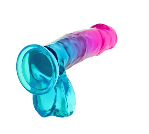 B Yours Candy Colored 6.75 Inch Dildo – Playful Lifelike Dildo > Dildos > Realistic Dildos