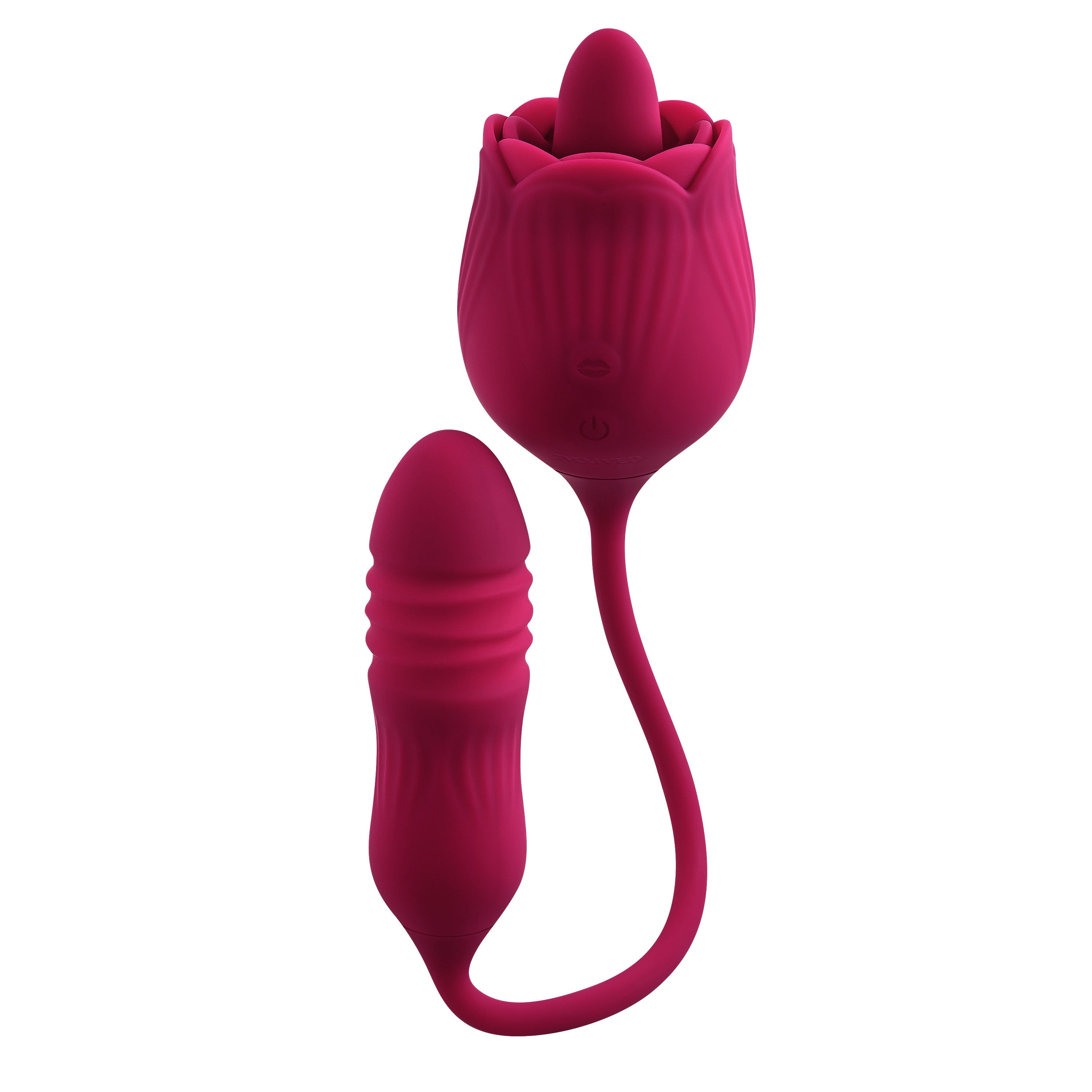 Wild Rose Flexible Dual-Ended Vibrator with 10 Speeds BULLETS