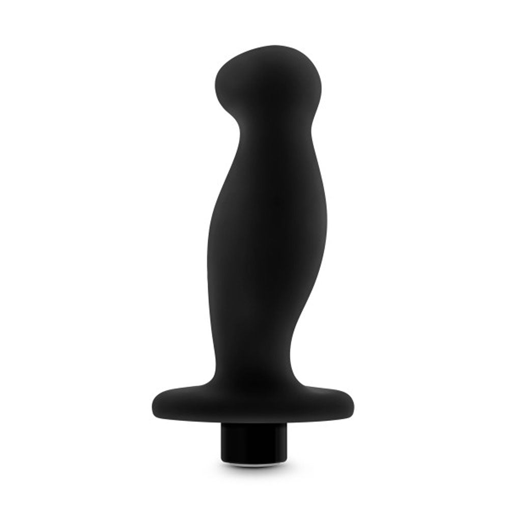 Anal Adventures Platinum Silicone Prostate Massager Toy Black > Anal Range > Prostate Plugs