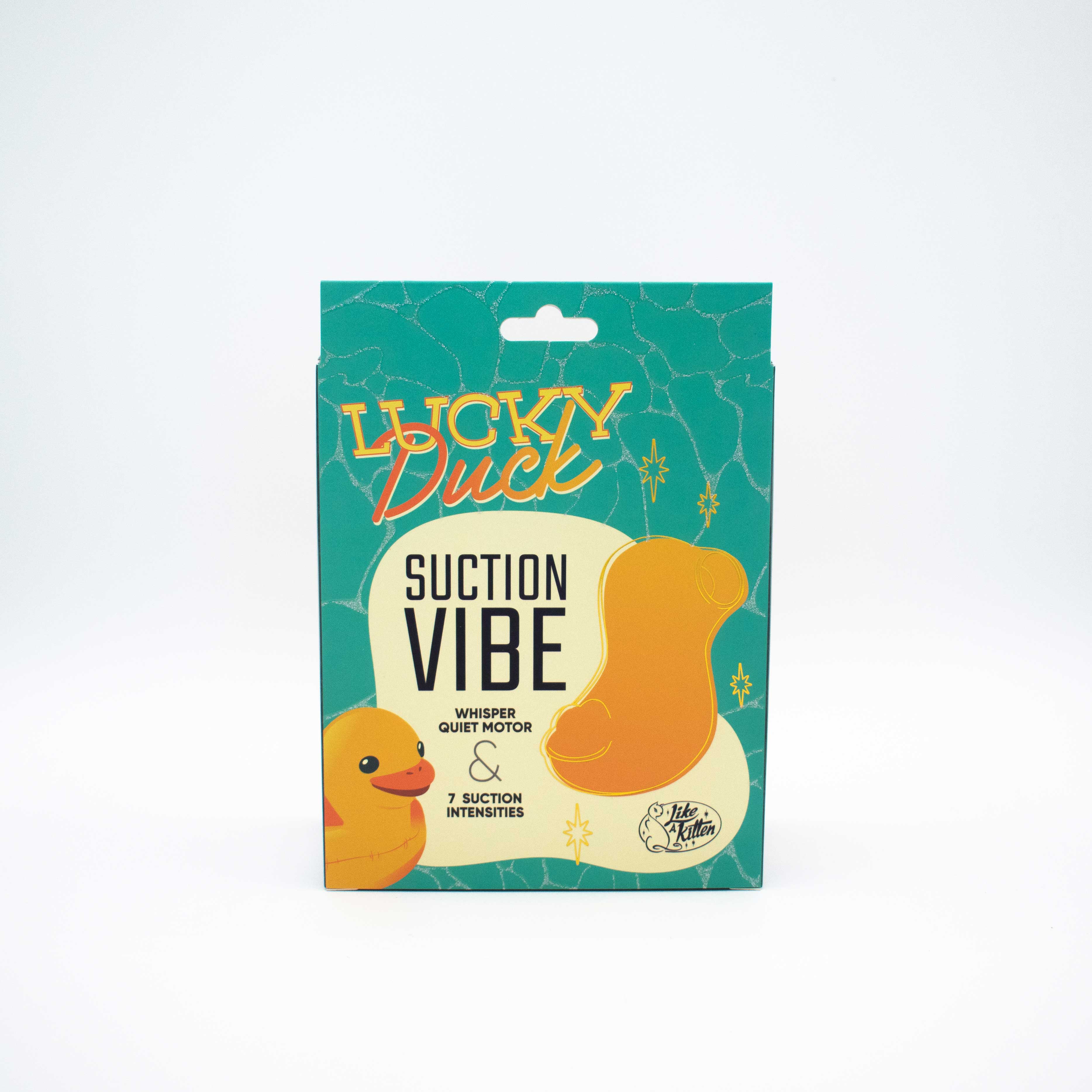 Lucky Duck Suction Stimulator for Clitoral and Nipple Play AIR PULSATION