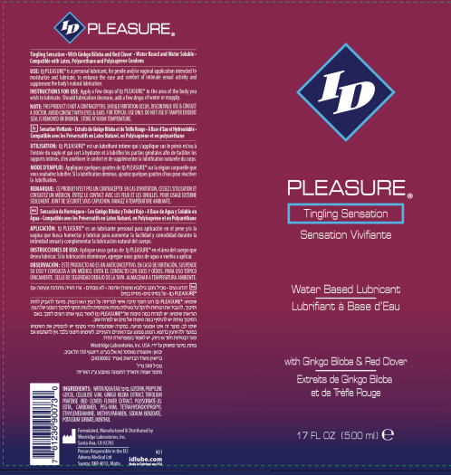 ID Pleasure Silky Smooth Water-Based Lubricant 17 Ounce Bottle > Lube > Water Based