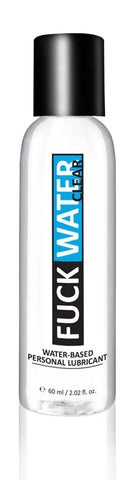 Fuck Water Clear – Water-Based Personal Lubricant 2oz Clear > Lube > Water Based