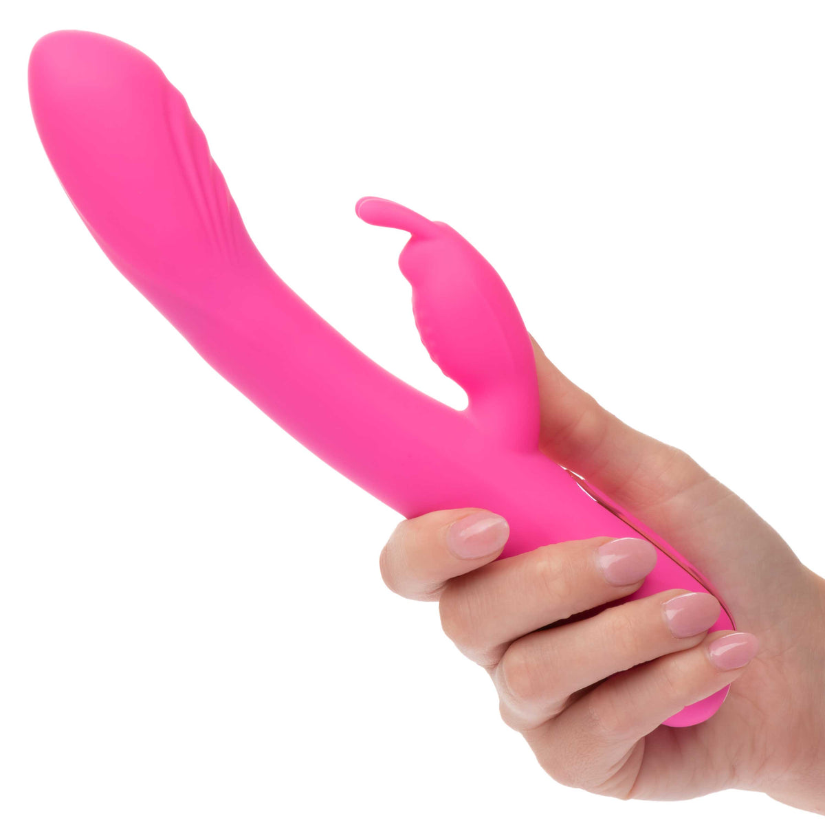 Jack Rabbit Elite Rocking Rabbit Pink 7.5 Inch Silicone Vibrator > Vibrators > Ladies > Rabbit