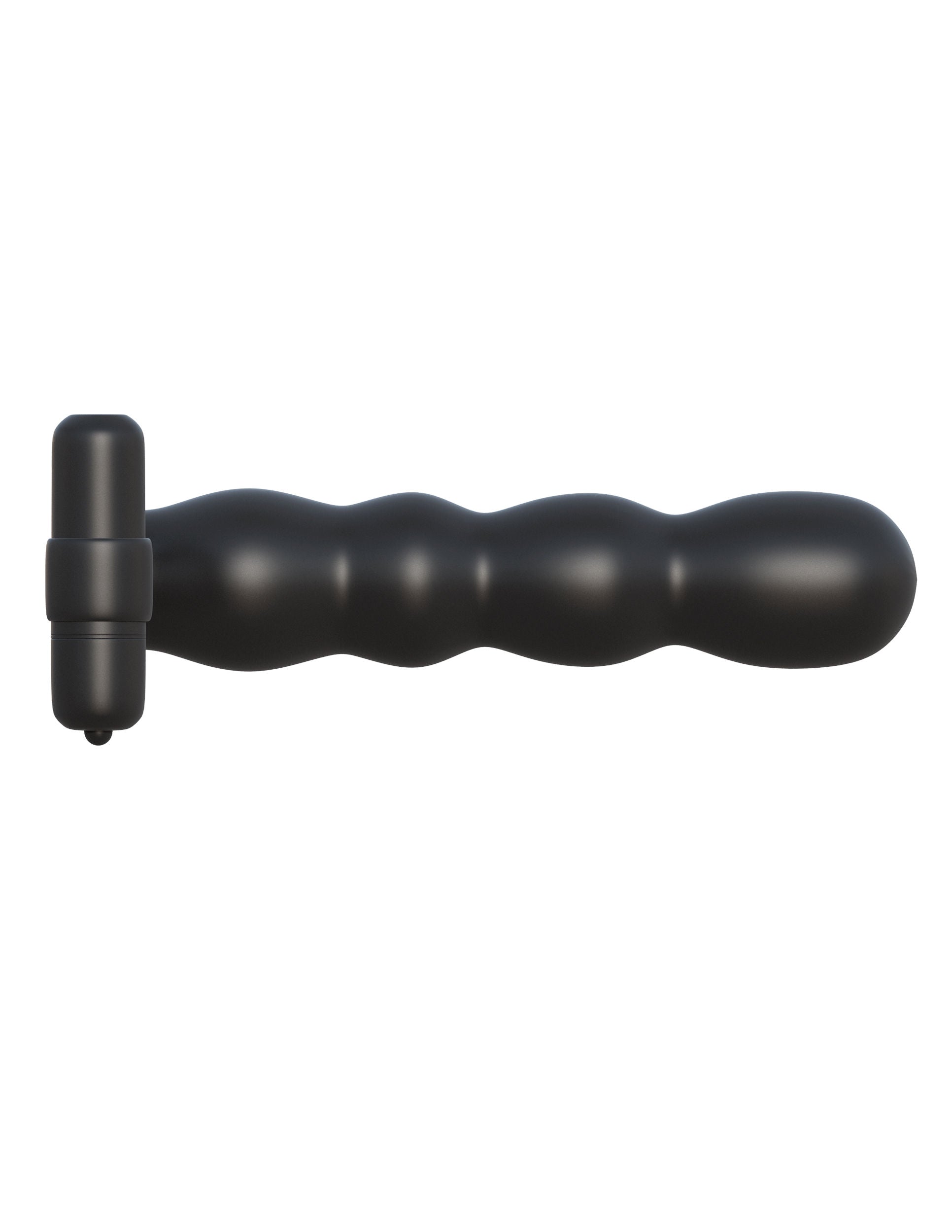 Fantasy Posable Partner Double Penetrator Black Silicone Toy Black COCK RINGS