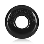 Ringer 3-Piece Cockring Set (Black) – Durable Jelly Cockring > Cock Ring > Sets