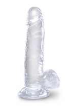 King Cock Clear 7 Inch With Balls – Realistic Clear Dildo > Dildos > Realistic Dildos