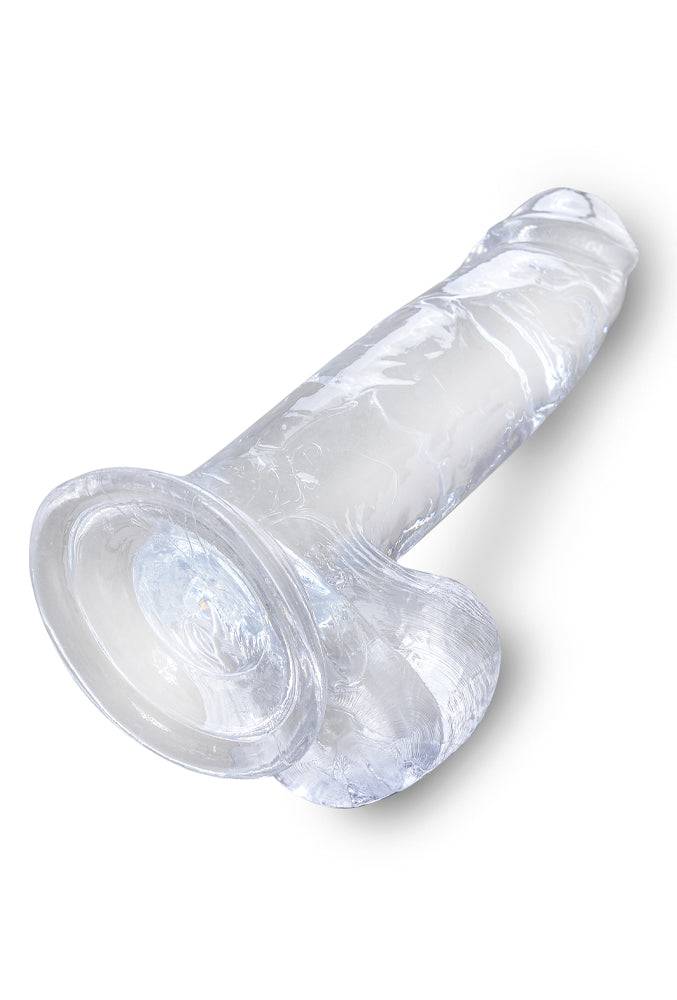 King Cock Clear 7 Inch With Balls – Realistic Clear Dildo > Dildos > Realistic Dildos