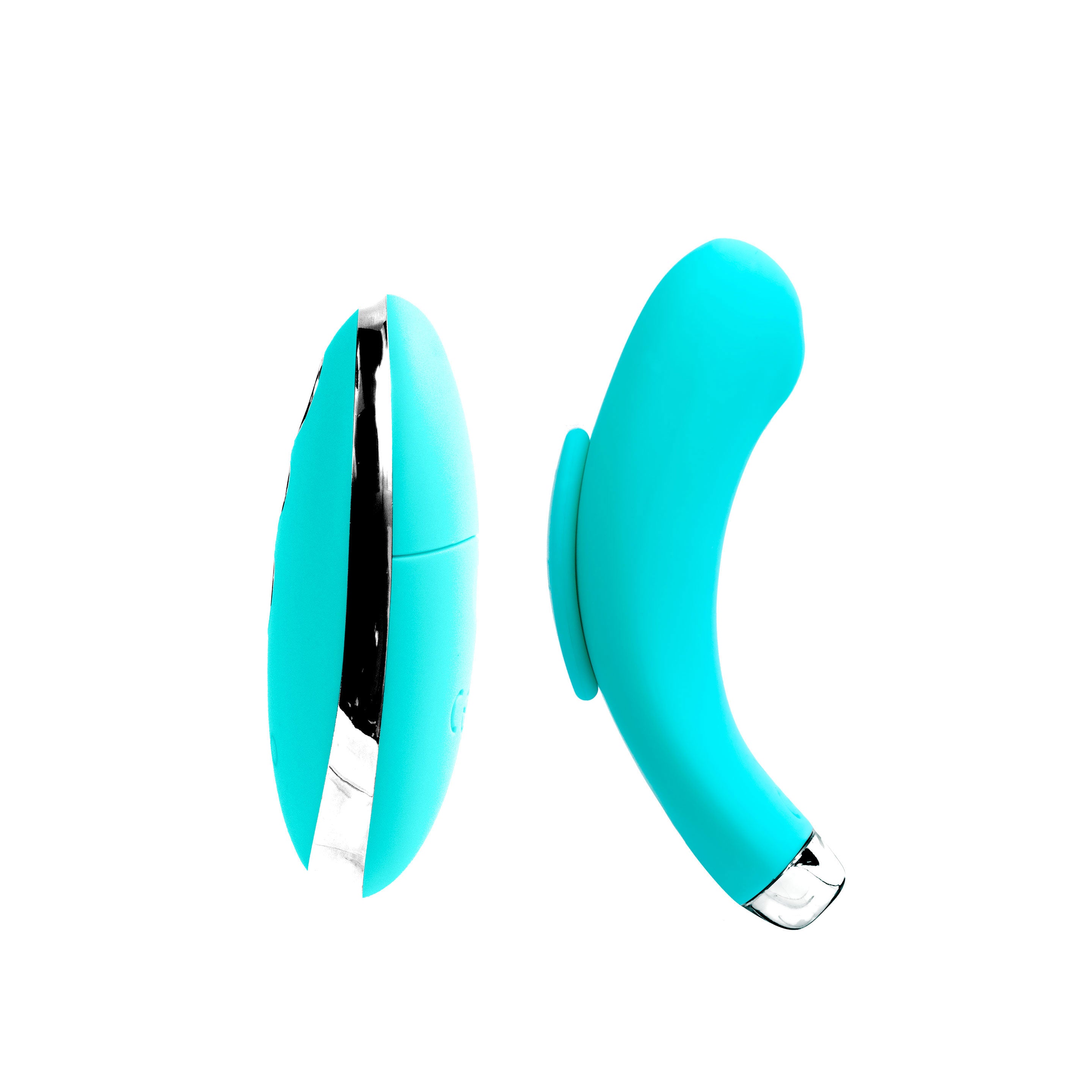 Niki Rechargeable Magnetic Panty Vibe (Turquoise) – Flexible Vibrator Secondary image