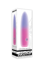 Evolved Paradise Bullet Pink Purple 10.2 cm Mini Vibrator Multi > Vibrators > Mini Vibrators