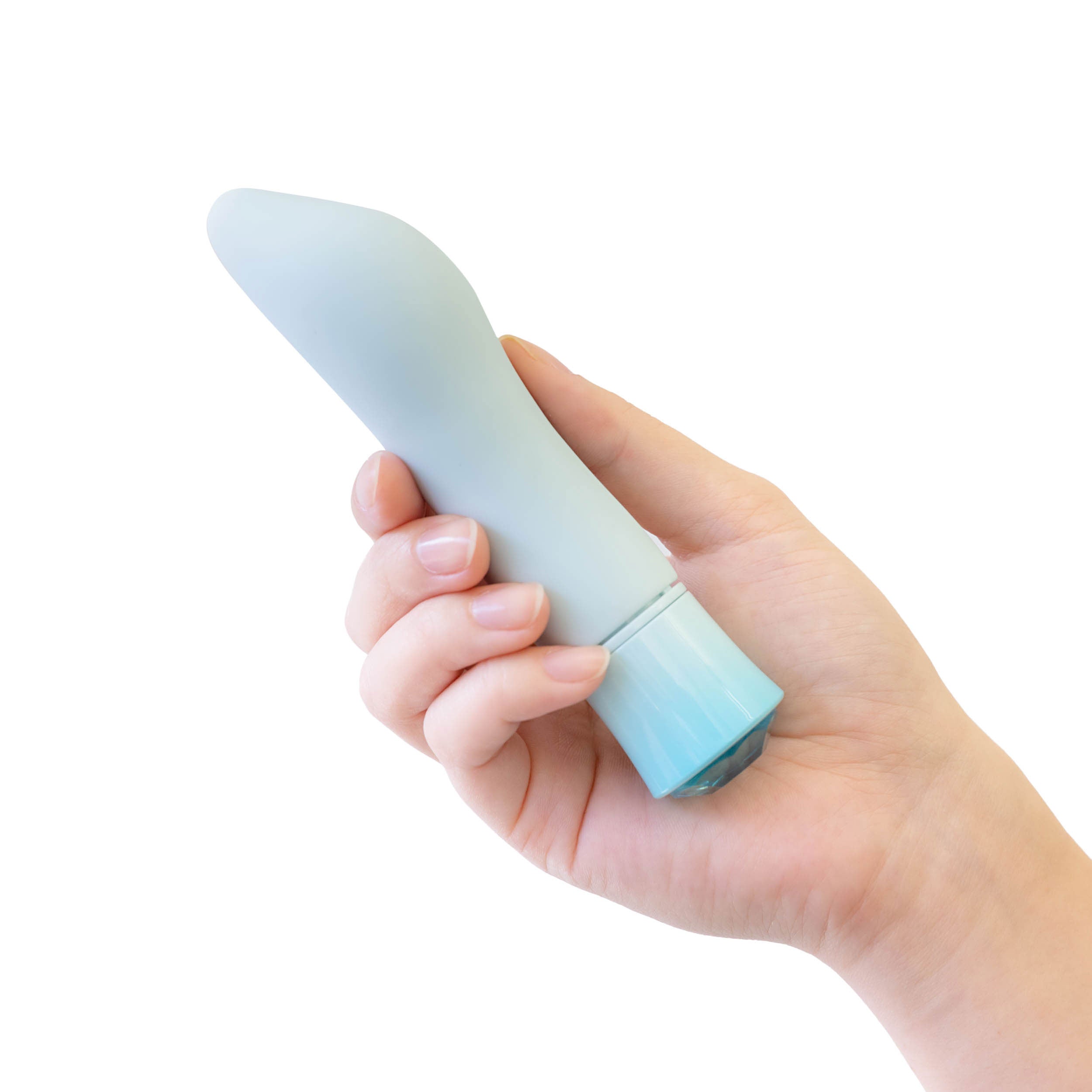 Oh My Gem Ardor Aquamarine Tapered End Adult Vibrator Vibrators - G Spot