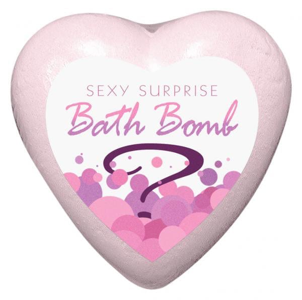 Sexy Surprise Bath Bomb with Hidden Toy - Heart Shaped