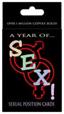 Kheper Games Adult Toys Sex! Card Game - A Year of Sex! 825156104255