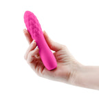 Inya Rita Pink Clitoral Vibrator with Textured Design > Vibrators > Standard Vibrators