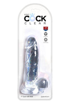 King Cock Clear 7 Inch With Balls – Realistic Clear Dildo > Dildos > Realistic Dildos