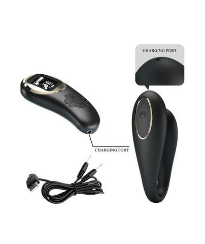 Nathan Double Pleasure Remote Control Vibrator for Adults Black BULLETS