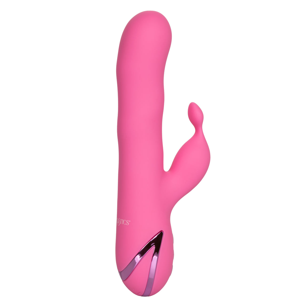 California Dreaming Santa Barbara Surfer 4.75 Inch Pink Silicone Massager | Dual Action > Vibrators > Ladies > Rabbit