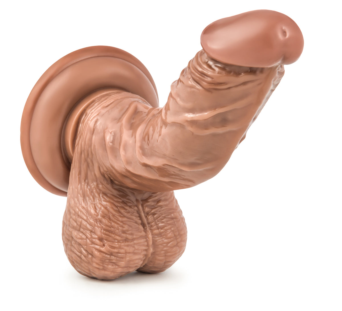 Coverboy Papito 6.5 Inch – Realistic Curved Suction Cup Harness-Compatible Dildo > Dildos > Realistic Dildos