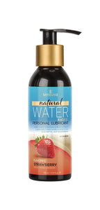 Sensuva Natural Water-Based Personal Lubricant 125ml Bottle Strawberry > Lube > Water Based