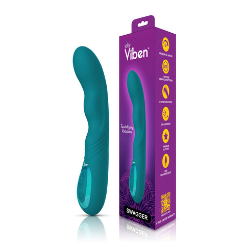 Viben Swagger Ocean Rotating G-Spot Vibrator Electric Massager