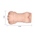 Crazy Bull Realistic Sleeve - Textured 2.8 Inch Masturbator > Sex Toys For Men > Masturbators > Manual