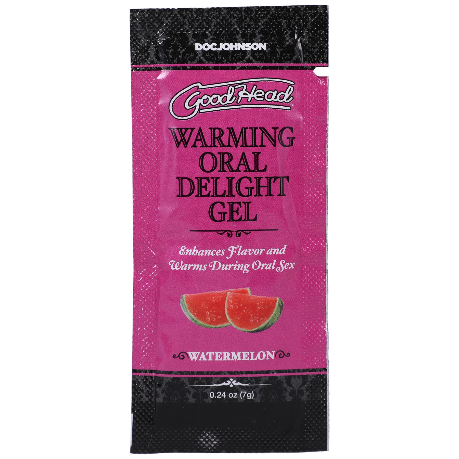 Goodhead Watermelon Warming Oral Gel Edible Enhancer 0.24 Oz Default Title Oral Gels & Sprays