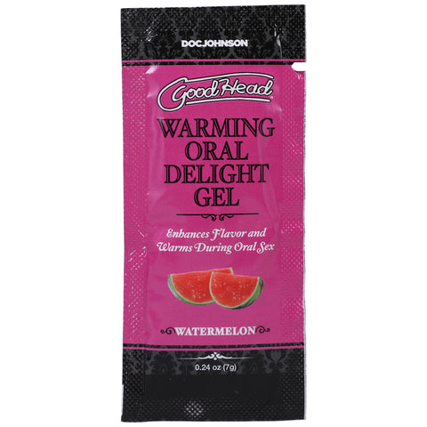 Goodhead Watermelon Warming Oral Gel Edible Enhancer 0.24 Oz Default Title Oral Gels & Sprays