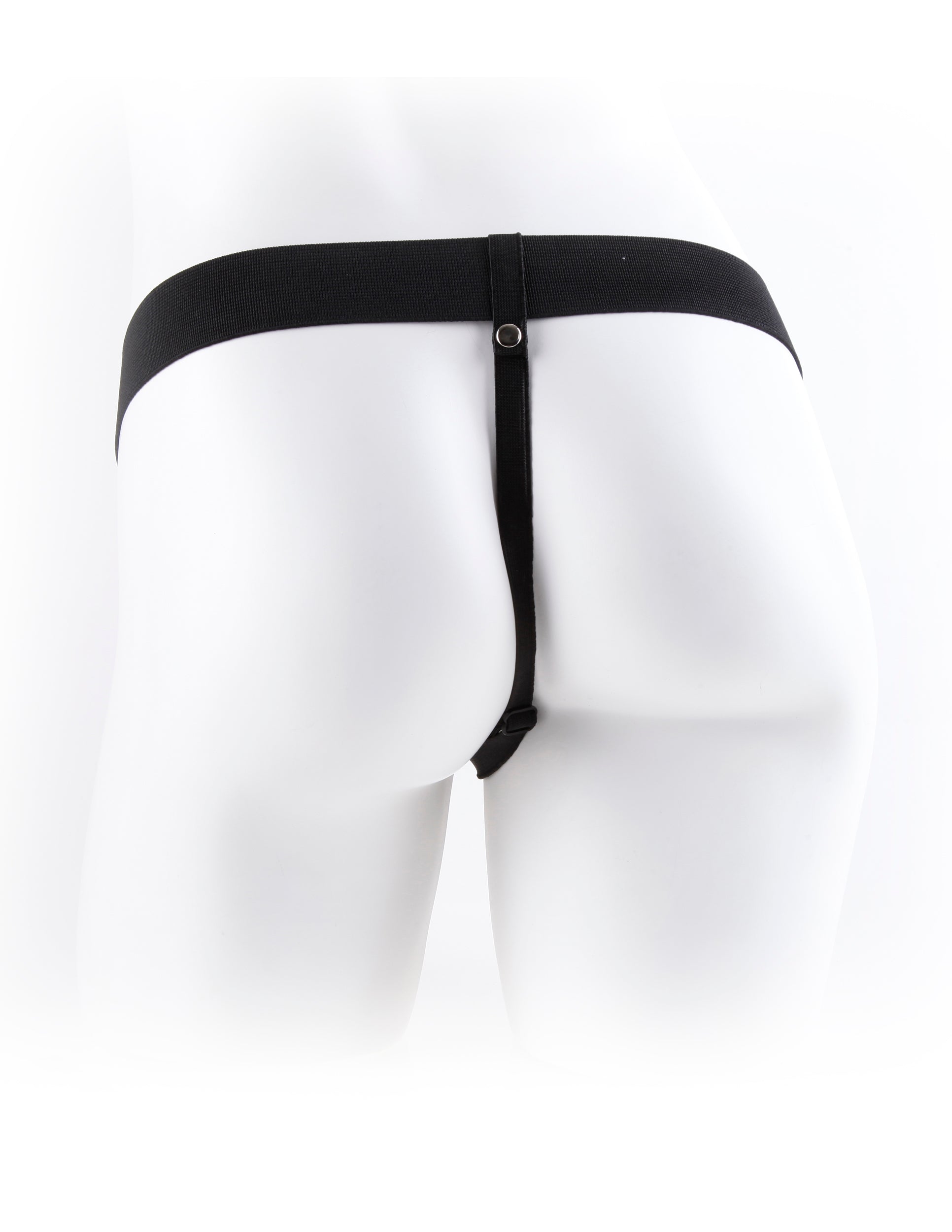 Fetish Fantasy 9 Inch Hollow Strap-On with Balls in Flesh STRAP-ONS
