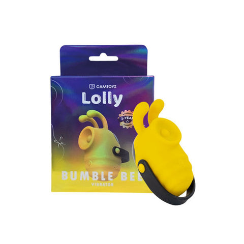Vibrator Bumble Bee Lolly - Yellow Finger Stimulator
