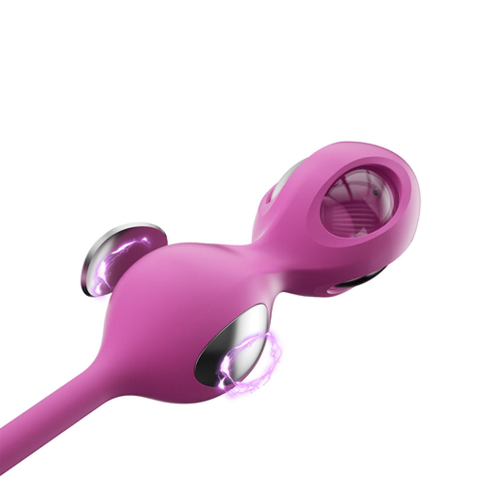Elektra App-Enabled Pink E-Stim Kegel Trainer Kit for Adults E-STIM TOYS