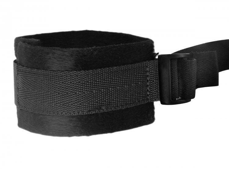 Hold Me Under Bed Restraint System with Soft Faux Fur Cuffs > Bondage Gear > Restraints