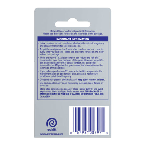 Durex Air Condom- 3 Pack > Essentials > Condoms