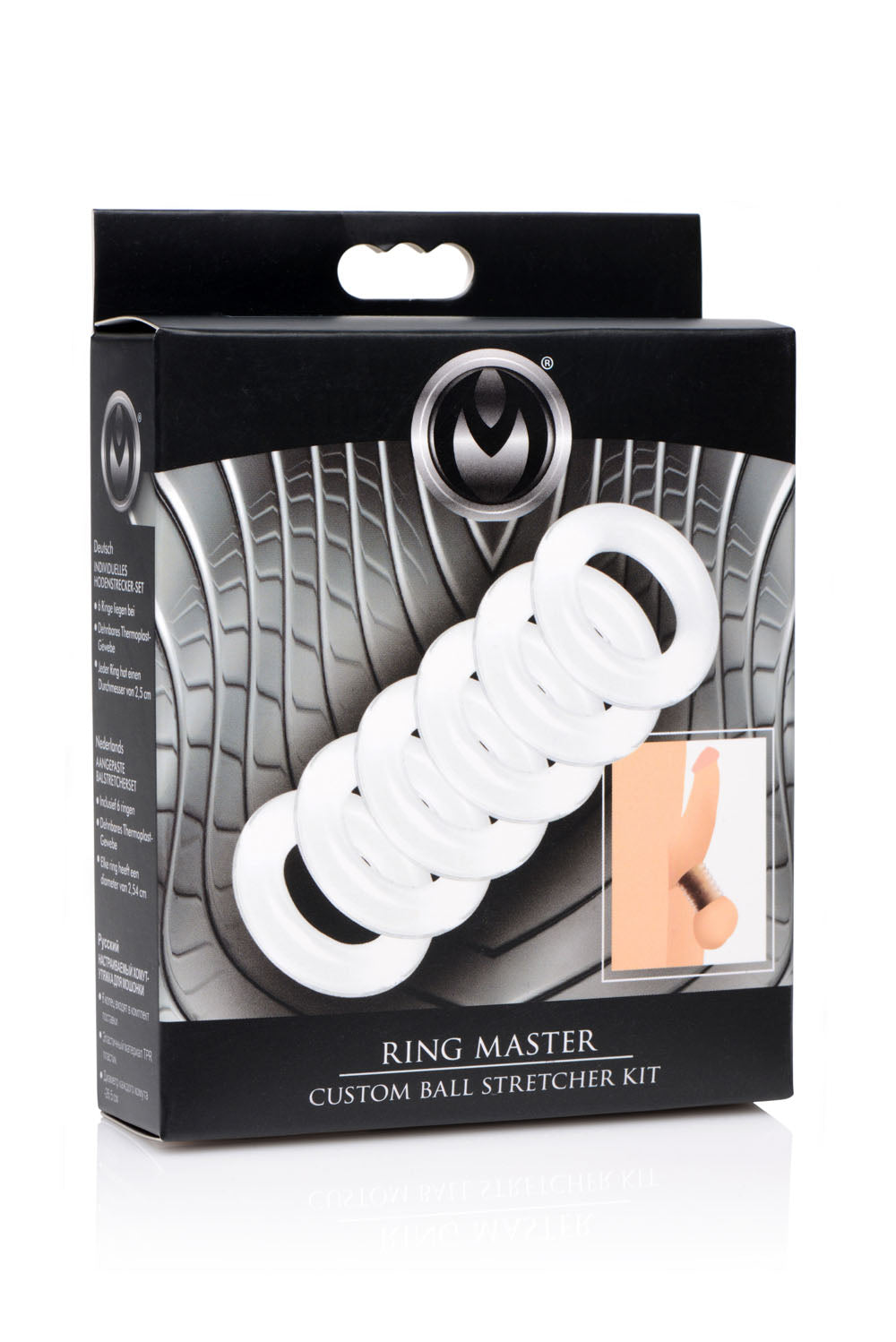Master Series Ring Master Adjustable Ball Stretcher Kit > Sex Toys For Men > Ball Stretchers