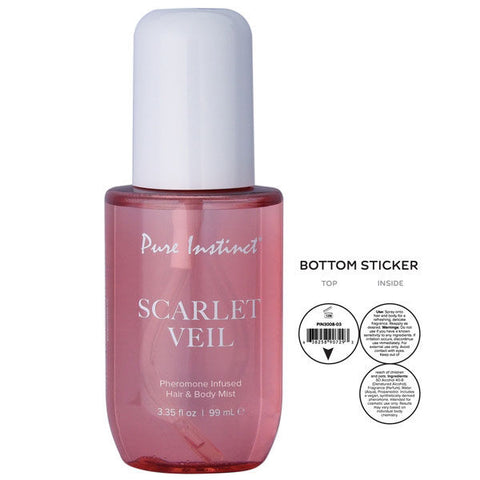 Pure Instinct Scarlet Veil – Hair and Body Mist 3.35oz > Essentials > Aphrodisiacs