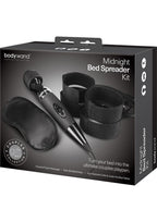 Bodywand Midnight Bed Spreader With Satin Restraint Cuffs Set > Bondage Gear > Bed Restraints