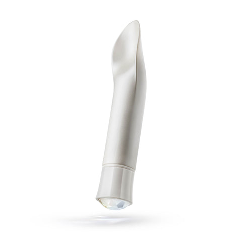 Oh My Gem Bold Diamond White Intimate Adult Pleasure Toy Vibrators - G Spot