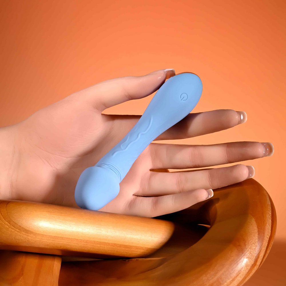 Dainty Dick Slim Silicone (Pink) – Rechargeable Slim Silicone Vibrator Vibrators