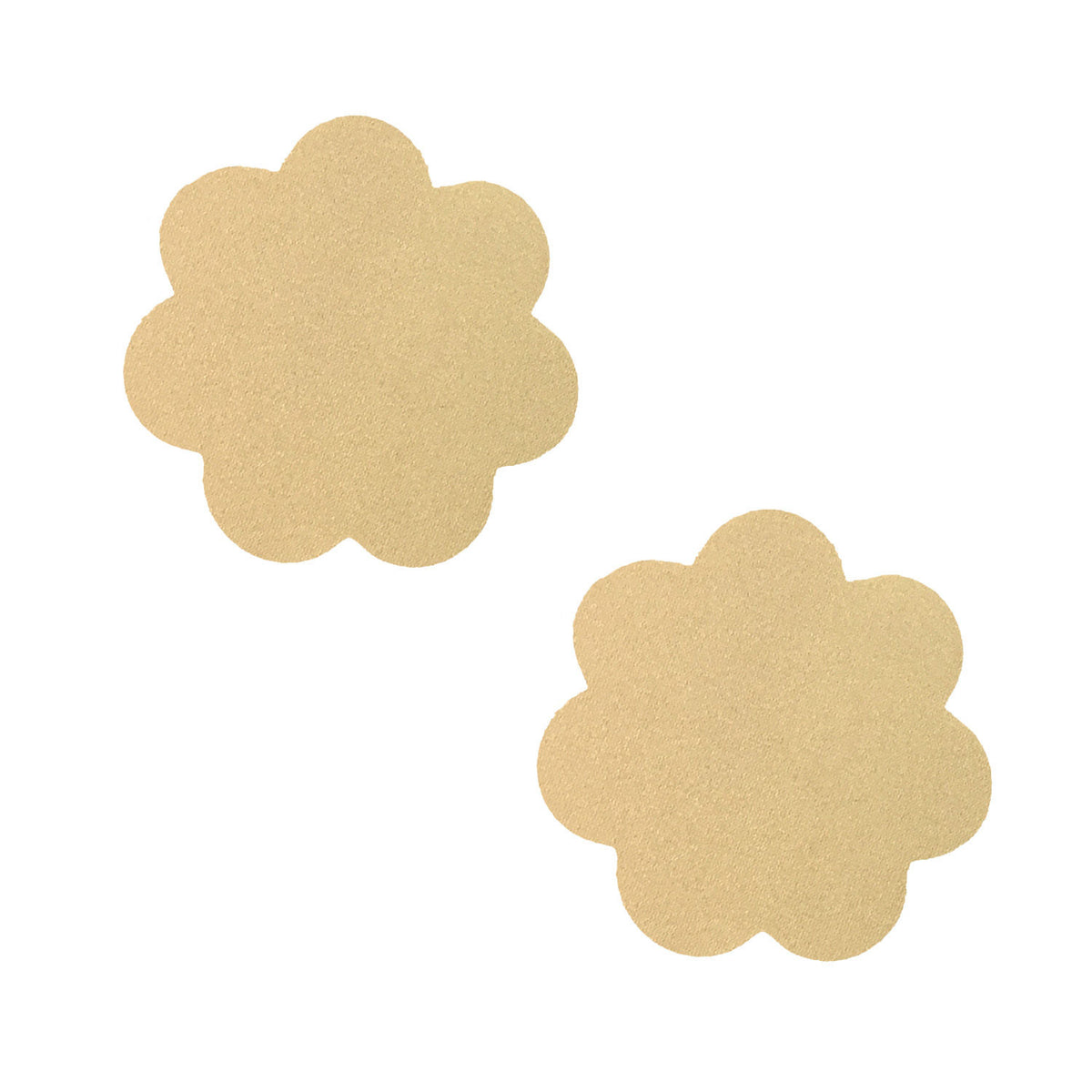 Honey Light Nude Petal Pasties Back to Basics Breast Concealers Beige Pasties