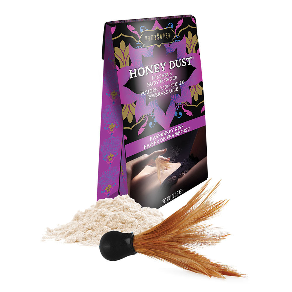 Honey Dust Raspberry Kiss (1 Oz) – Moisture-Wicking Kissable Body Powder > Essentials > Bath & Body